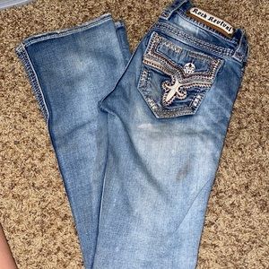 Women’s rock revival bootcut jeans
